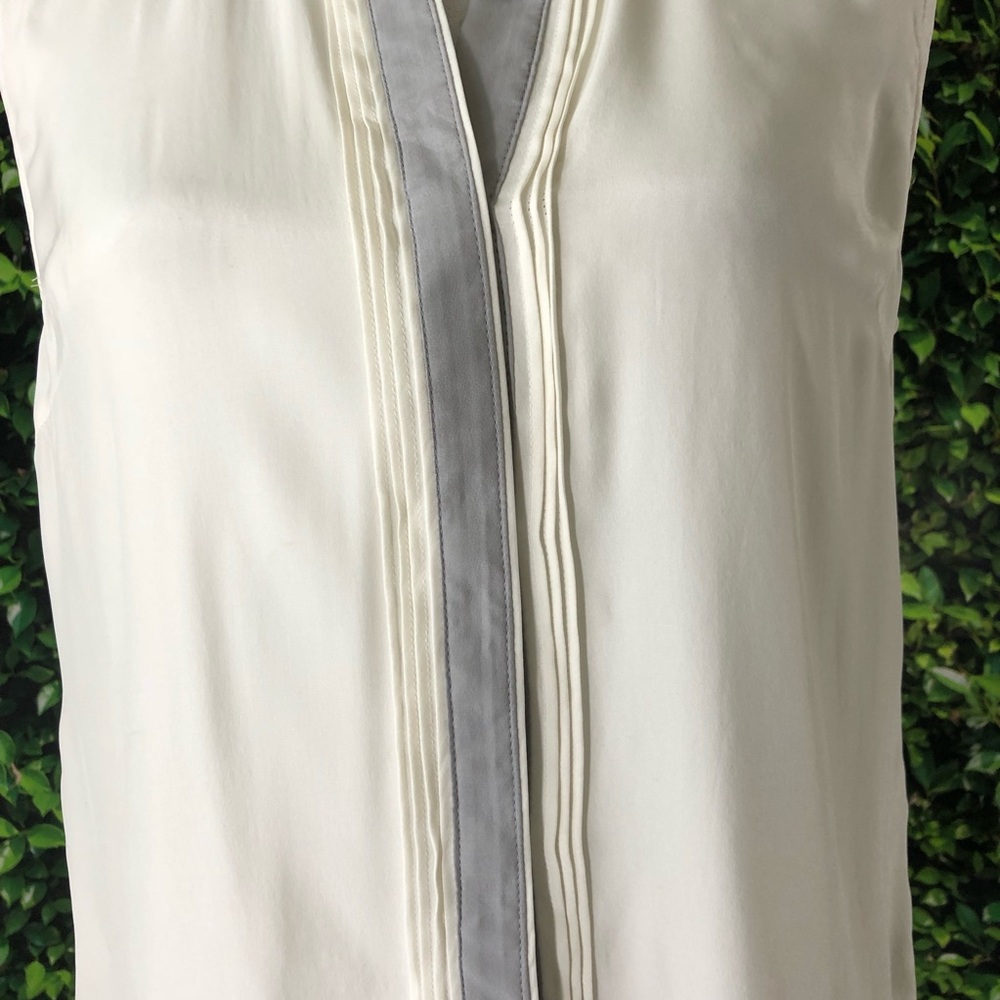 Frame Silk Sleeveless Top - Picture 6 of 8
